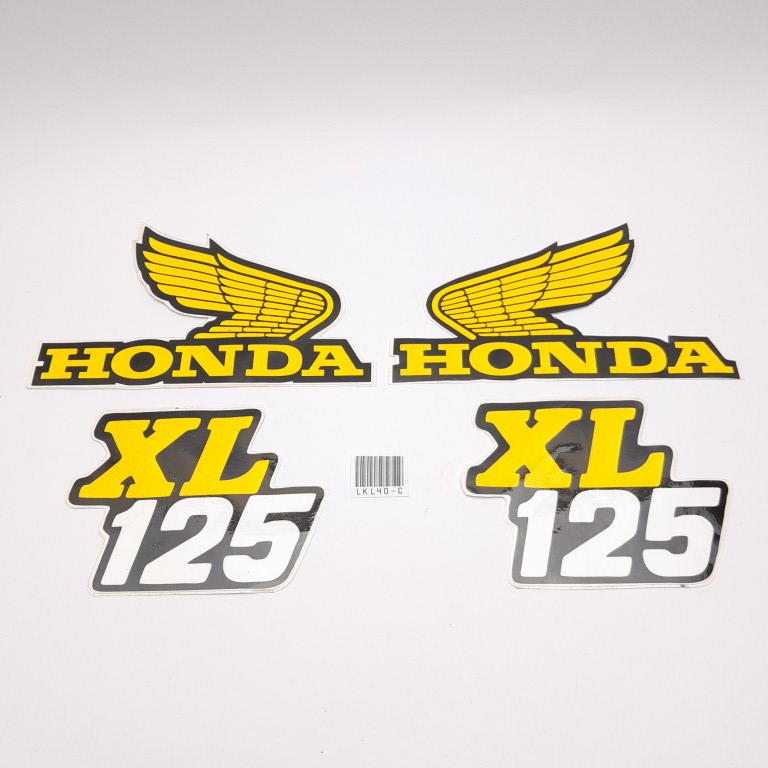 Honda XL125 XL 125 STICKER STIKER STRIPING BODY TANGKI