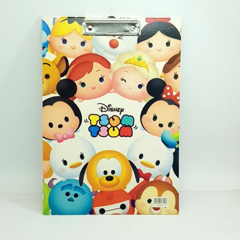 

Papan Dada Kayu/Papan Ujian 2 Sisi + White Board Tsum-Tsum