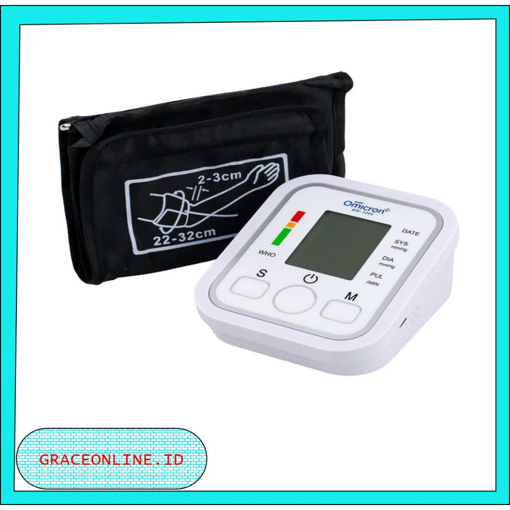 Taffomicron Pengukur Tekanan Darah Sphygmomanometer With Voice Pengukur Tekanan Darah Alat Tensi Darah Alat Cek Tekanan Darah Alat Pengukur Tensi - BW-3205