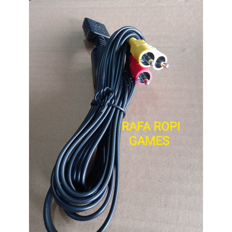 KABEL AV PS2 PS3/ KABEL RCA PS2 PS3 TO TV