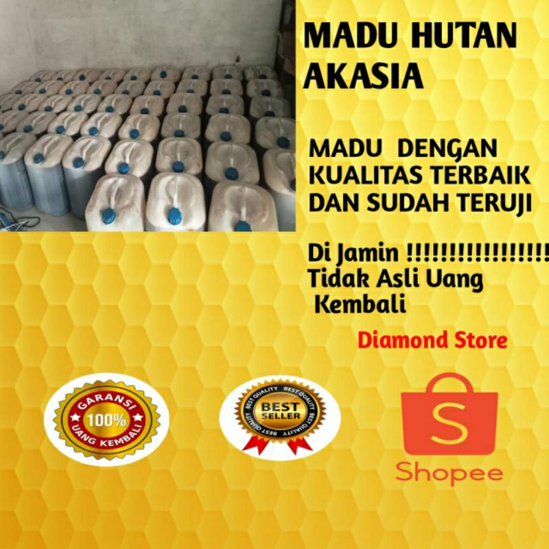 

Madu Murni 50 Kg Pure Raw Honey Madu Asli Nektar Bunga Akasia