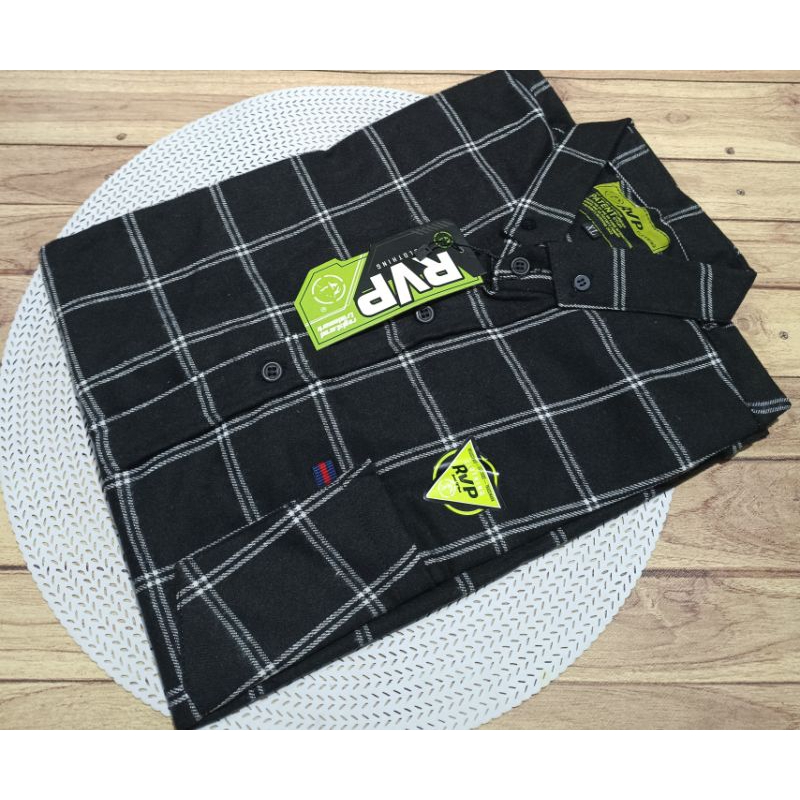 RVP- KEMEJA FLANEL LENGAN PENDEK- KEMEJA FLANEL PRIA LENGAN PENDEK- KEMEJA FLANEL IMPOR - KEMEJA FLA