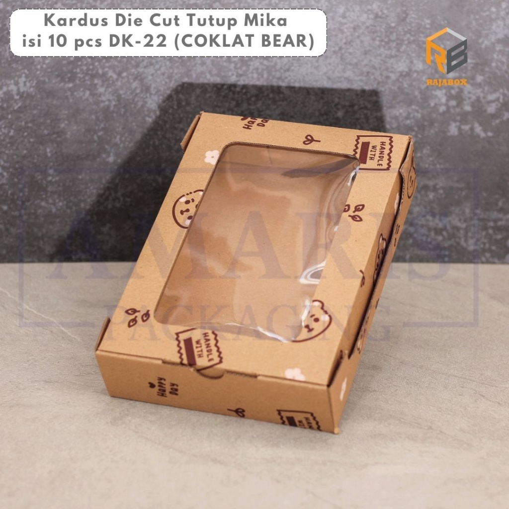 

Kardus Die Cut Mika Kotak Tray Pudding DK-22 Isi 10 Pcs Amaris Packaging