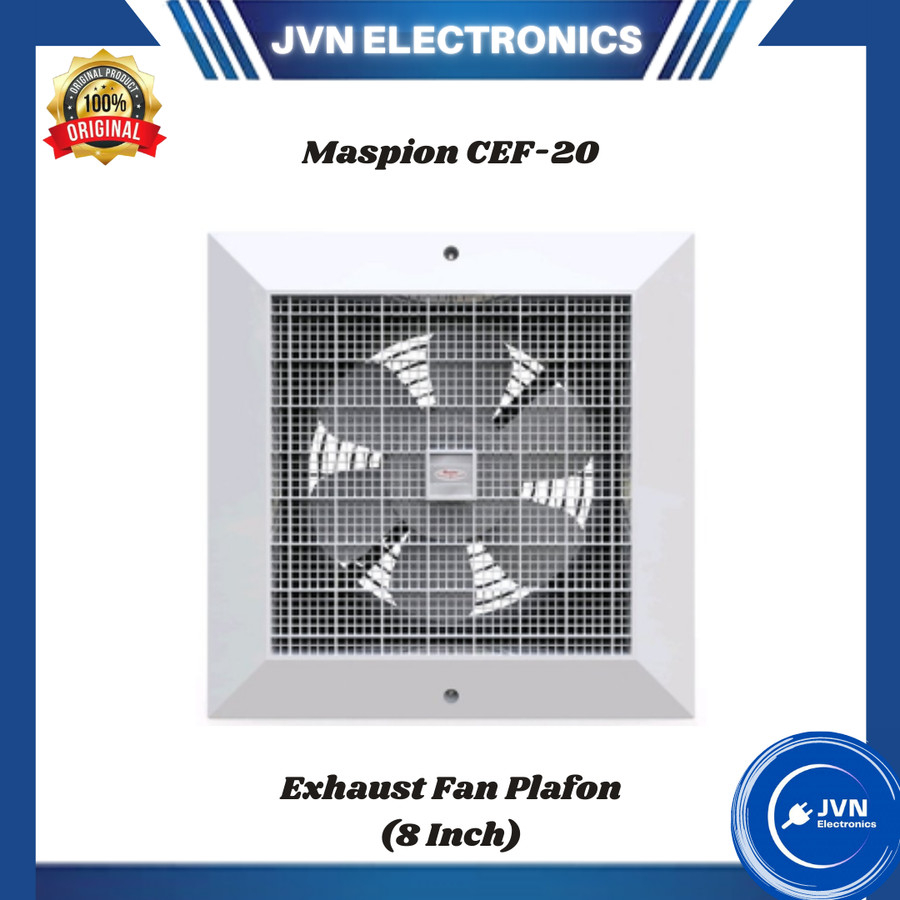 Exhaust Fan Plafon Maspion CEF-20 8 Inch