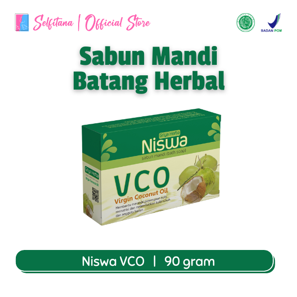Niswa Body Wash - VCO - Virgin Coconut Oil 90gr