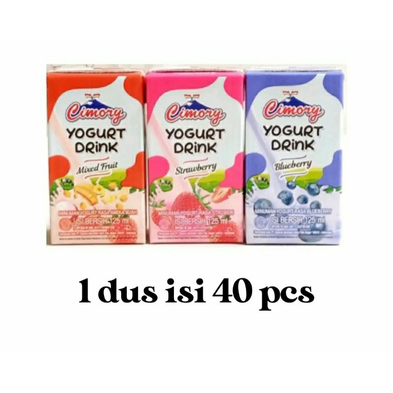 

CIMORY YOGURT DRINK 1 DUS ISI 40 PCS 125ML