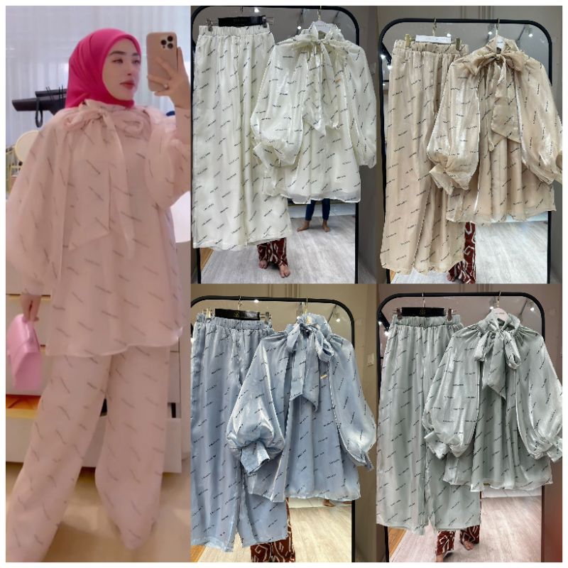 ONE SET MONOGRAM SHIMER SS