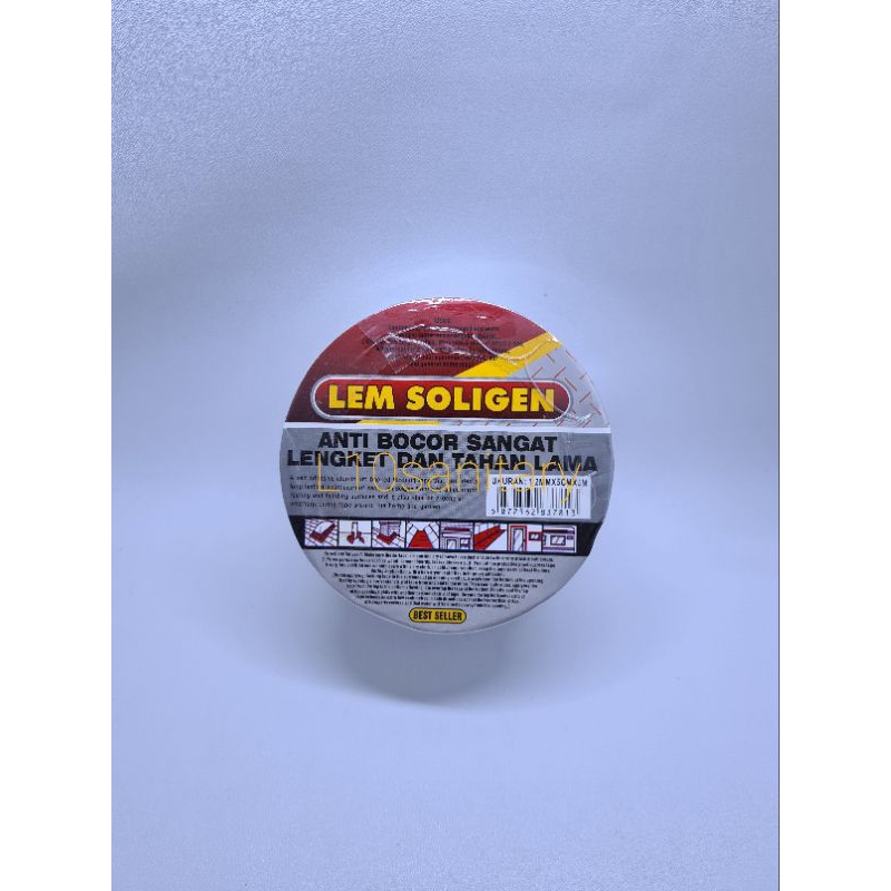 Lakban Lem Seng Toren Tangki Genteng Asbes PVC Plastik Anti Bocor SOLIGEN