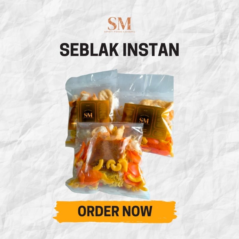 

Seblak Instan simamang khas bandung