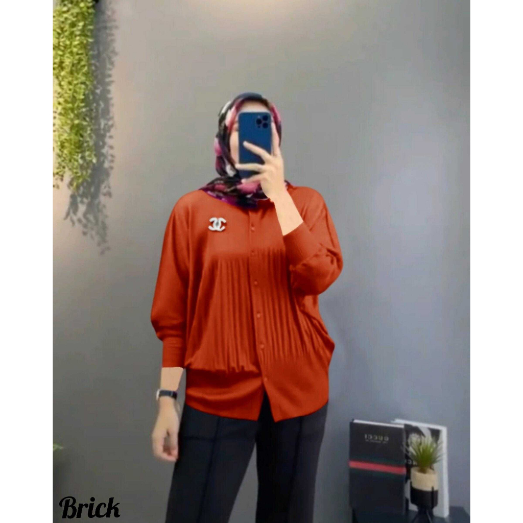 QWFASHION-BLOUSE WANITA MUSLIM-OOTD KERJA HIJAB-OOTD CASUAL-OOTD CUTBRAY HIJAB-OOTD OUTFIT CEWEK