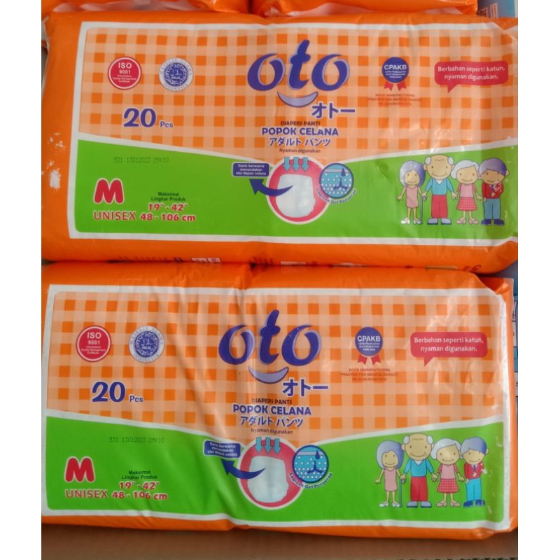 Popok Dewasa Celana OTO m20