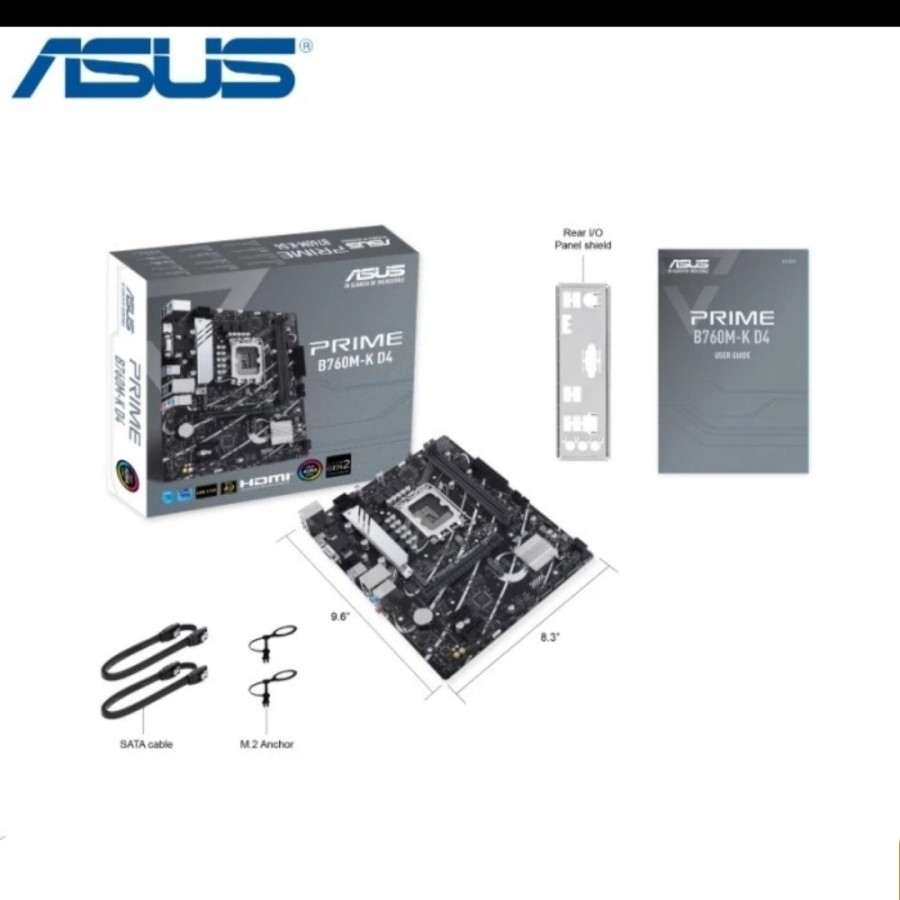 ASUS MOTHERBOARD PRIME B760M-K D4