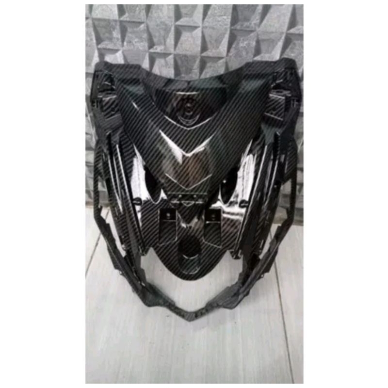 Original cover body depan Mio m3 carbon karbon