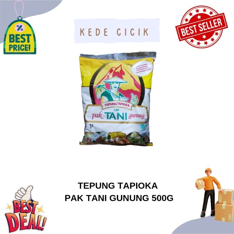 

TEPUNG TAPIOKA TANI GUNUNG 500g