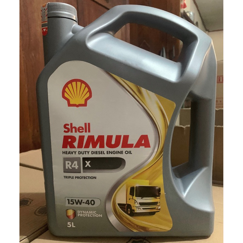 Oli Shell Helix Rimula R4X 5liter