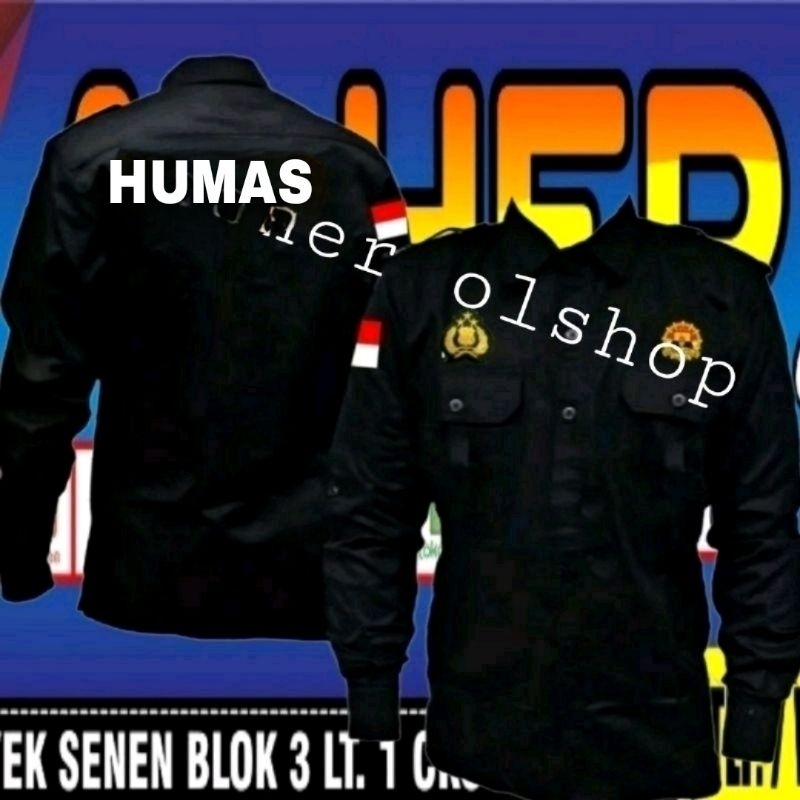 terbaru kemeja humas Polri baju humas Polri seragam humas Polri Pdh humas polri pdl humas polri keme