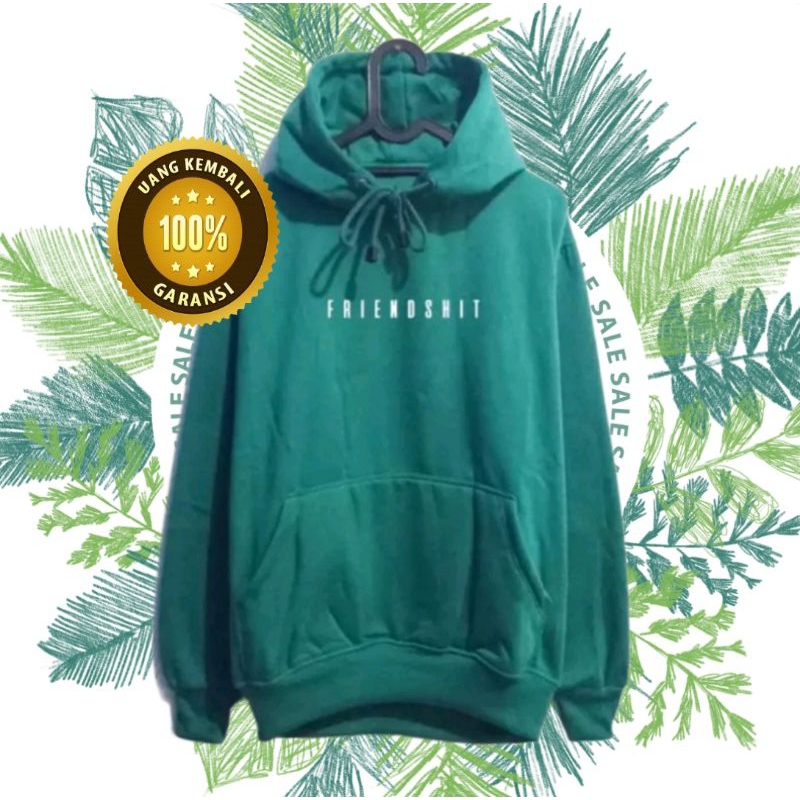 Sweater Hoodie Pria Wanita Distro Friendshit Bahan Cotton Flecce Sedia Big Size Jaket distro switer 