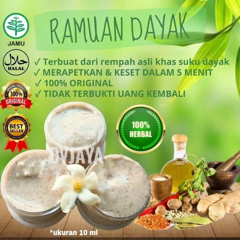 [Beli 5 Gratis 1] Ramuan Dayak Asli Kalimantan // Ramuan Bujang Dayak