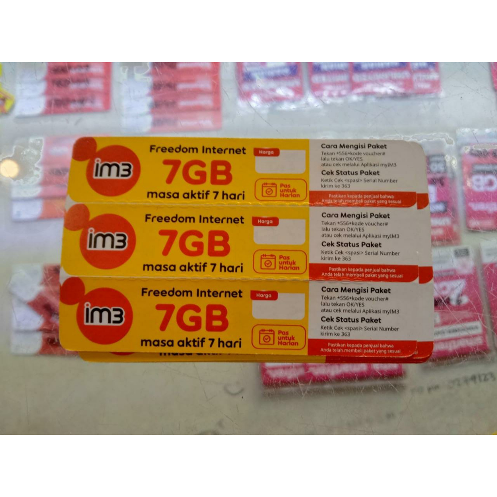Vo INDOSAT 7GB 7 HARI