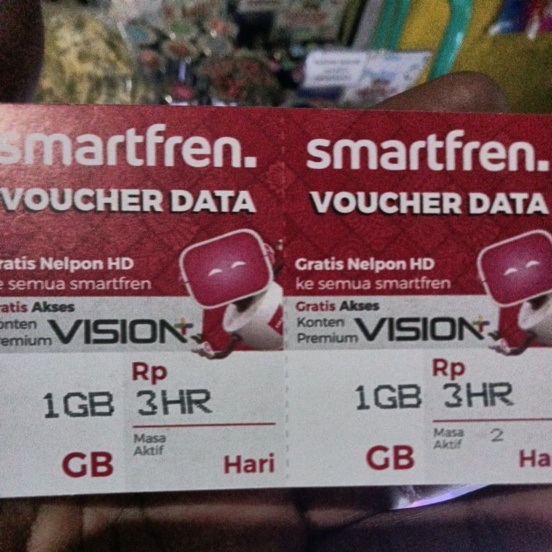 Voucher Smartfren 1 GB 3hari