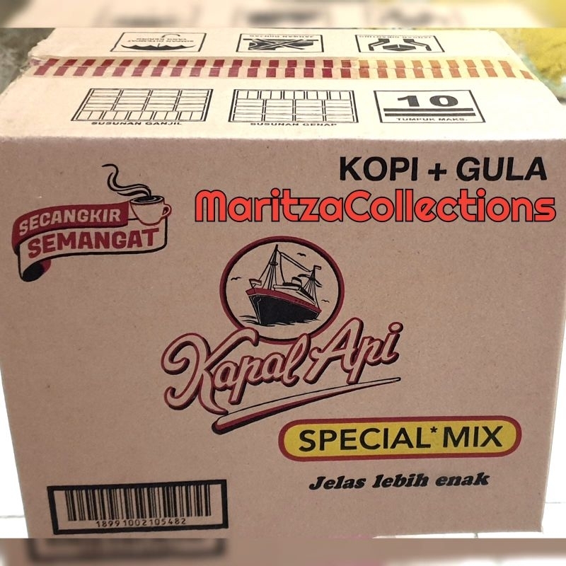 KOPI KAPAL API SPECIAL MIX 1 DUS ISI 120 SACHET 24gram - KOPI MURAH