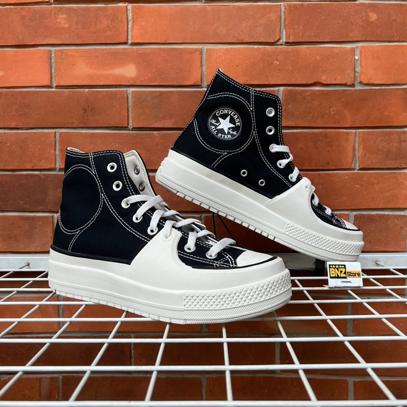 Converse CT AS Construct Black Vintage White Egret