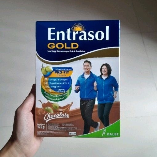 

Entrasol GOLD susu lansia 51+ COKLAT / VANILA / PLAIN 170gr