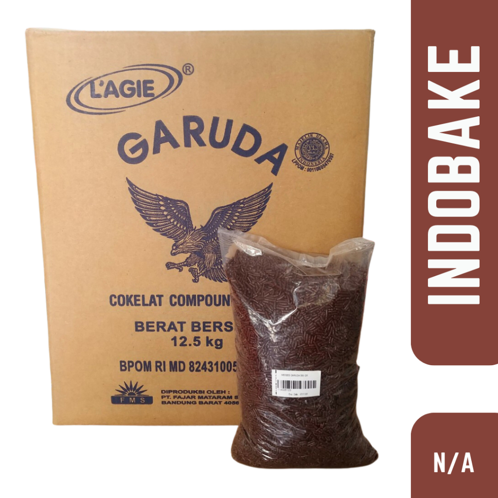 

Meises Meses Lagie Garuda 250 gr 500 gr 1 kg (Kemasan Repack) Sprinkle Messes Mesis coklat meses butir