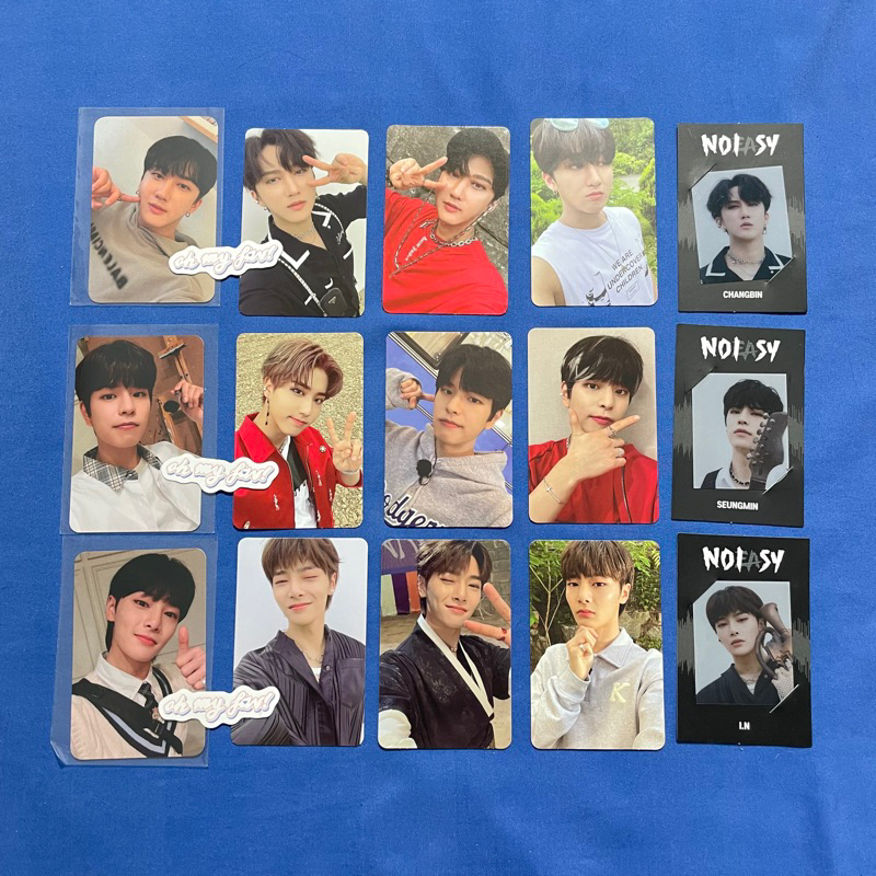 Stray Kids SUBK Noeasy Standard Pre Order Benefit photocard / Kim Seungmin Seo Changbin I.N Yang jeo