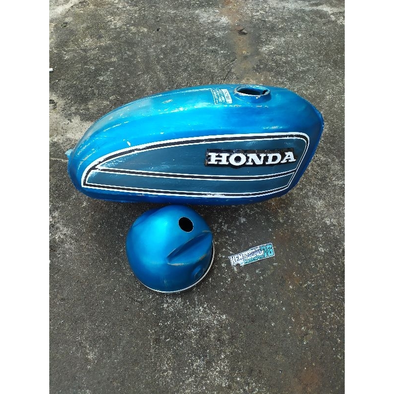 tangki cb 125 model ori cat  set batok cb125 fullpres