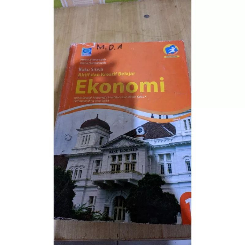 Buku Ekonomi Kelas 10 Grafindo (edisi revisi) Kurikulum 2013