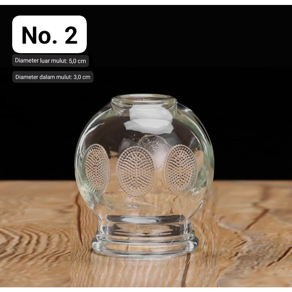 GELAS BEKAM API  no 2/ ALAT BEKAM API / KOP BEKAM API / KOP KACA No 2