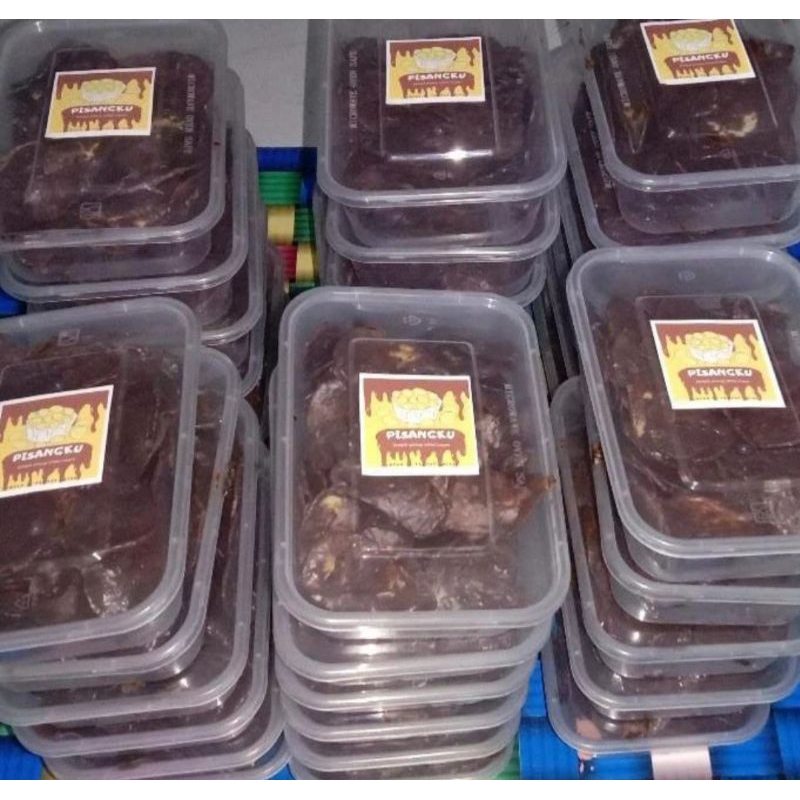 

keripik pisang coklat lumer