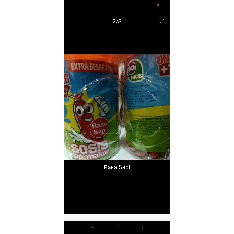 

SOSIS SONICE Toples1pcs
