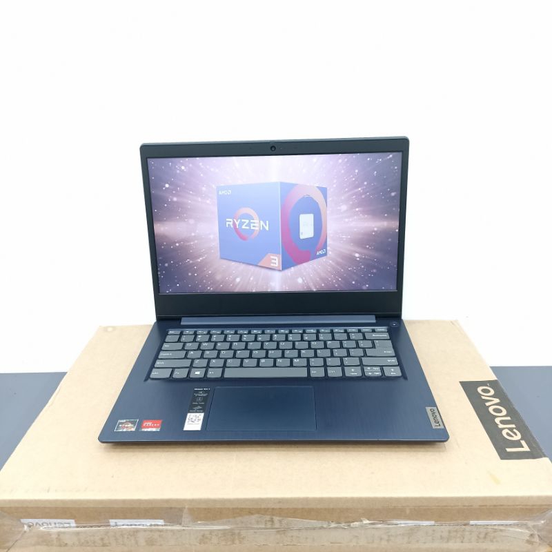 LAPTOP LENOVO IDEAPAD SLIM 3 AMD RYZEN 3 3250U 8GB SSD 256GB NAVY LIKENEW