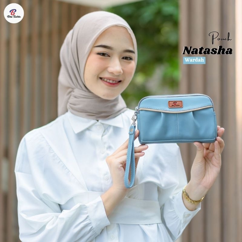 Pouch Natasha by Biru tsabita/biru tsabita/dompet wanita/dompet murah/dompet bagus/dompet hp/dompet 
