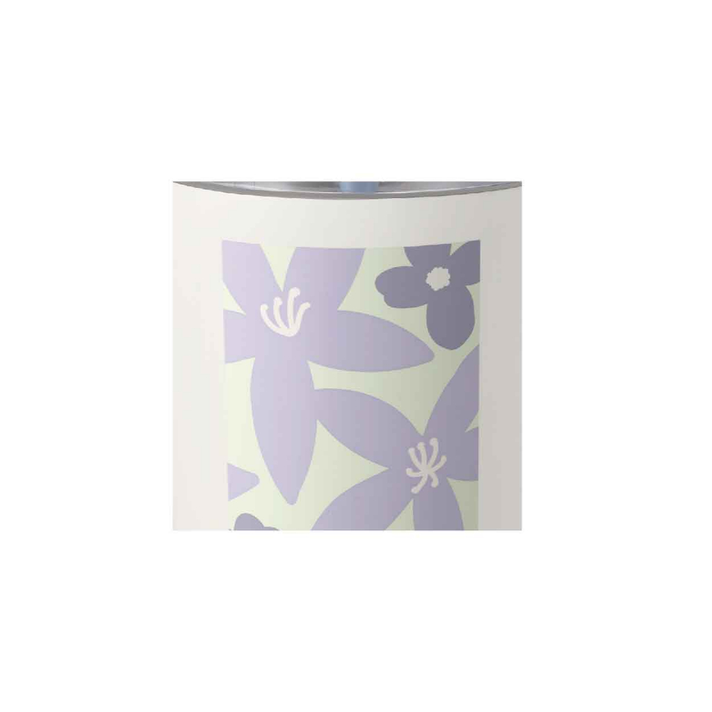 Starbucks Cold Cup SS 16Oz SMR3 FY23 Purple Flower S11143783