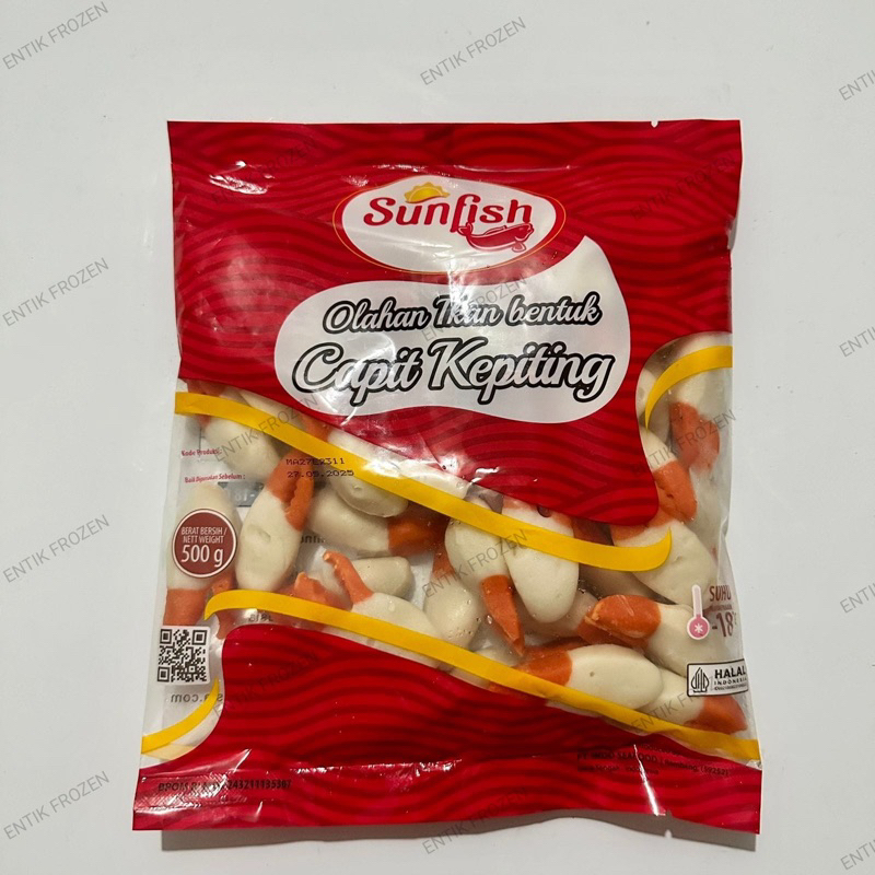 

Sunfish Capit Kepiting | Crab Claw Sun Fish 500gr (±50pcs)