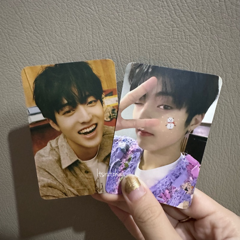 haruto snowman ruto Treasure pc photocard ktown4u benefit pob full album fa Treasure effect