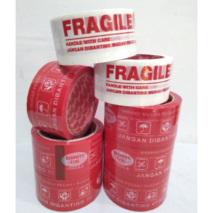 

Lakban Fragile Merah IVAN 48mm x 50Yrd