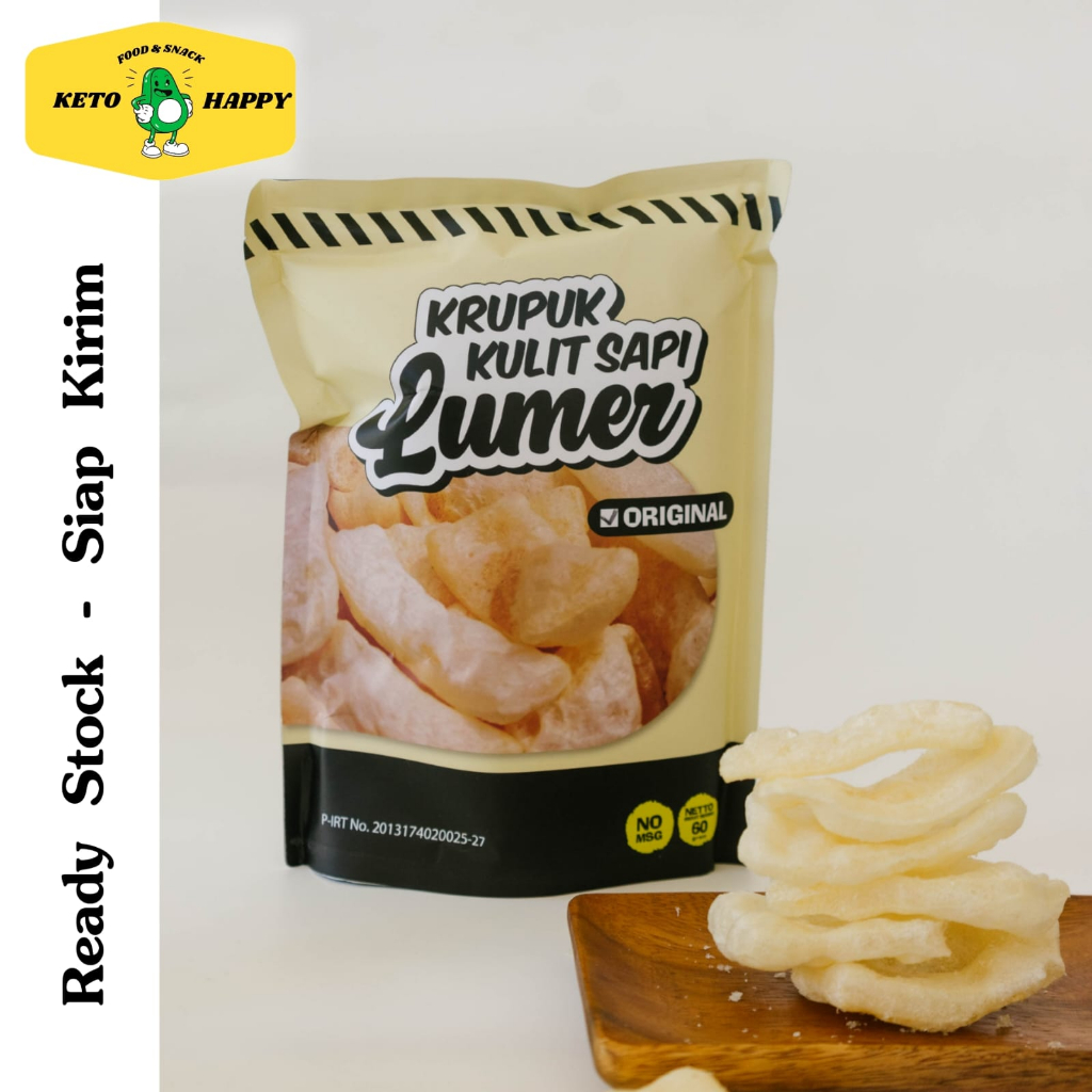 

Snack Keto Krupuk Kulit Sapi Lumer Diet Sehat Diebetic Friendly