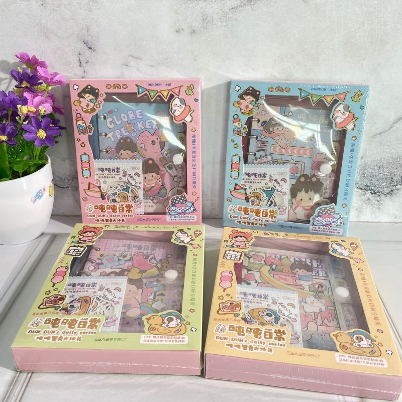 

Buku Binder Dundun Daily Series Binder Free Stiker Alat Tulis Sekolah Lucu Kado Viral Kekinian Termurah