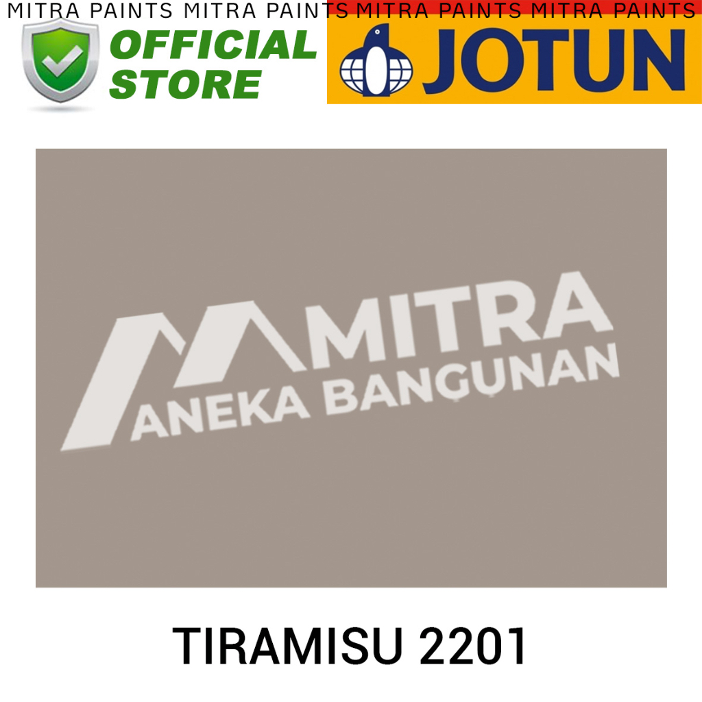 CAT TEMBOK JOTUN INTERIOR EKSTERIOR TIRAMISU 2201 / MOCCA COKLAT