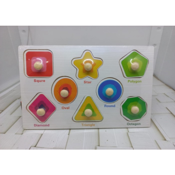 

Dijual Wooden Kayu Knop Puzzle / Mainan Edukasi Anak / Angka Huruf Animal - MA41A Limited