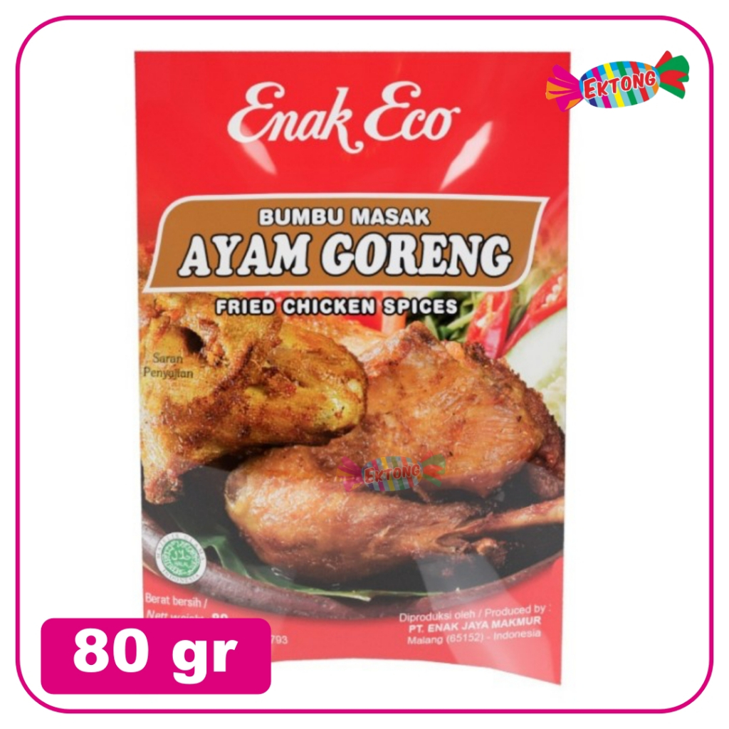 

ENAK ECO BUMBU AYAM GORENG 80GR