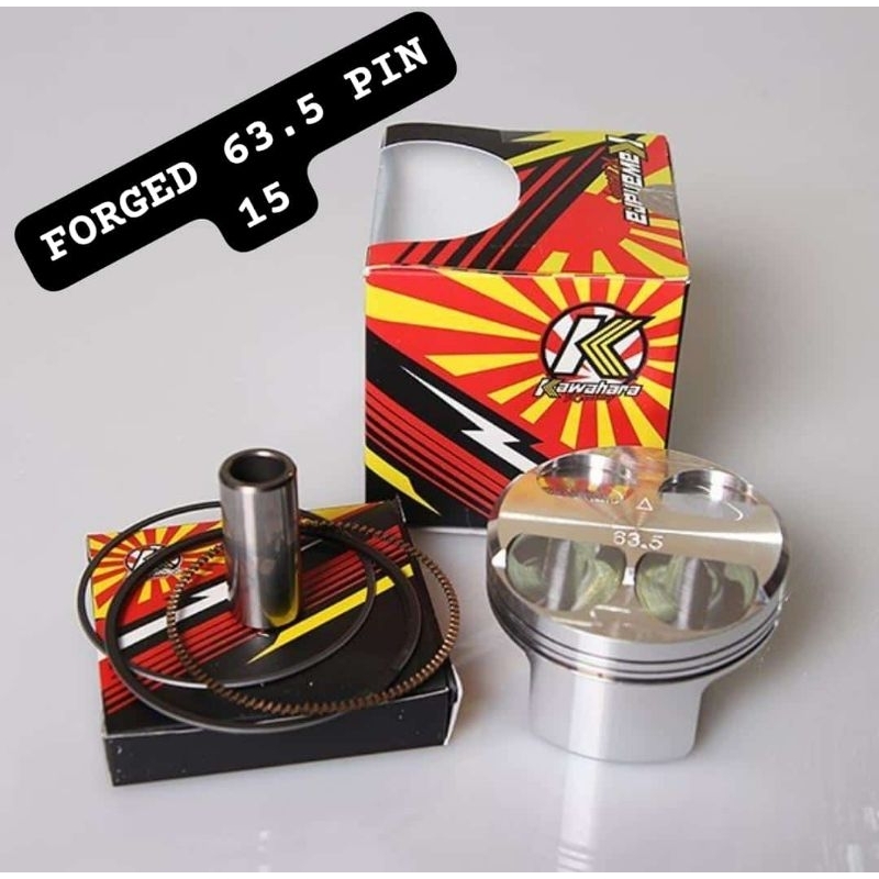 Piston 63.5 PEN 15 Forged Kawahara Racing For Fu Porting 155cc