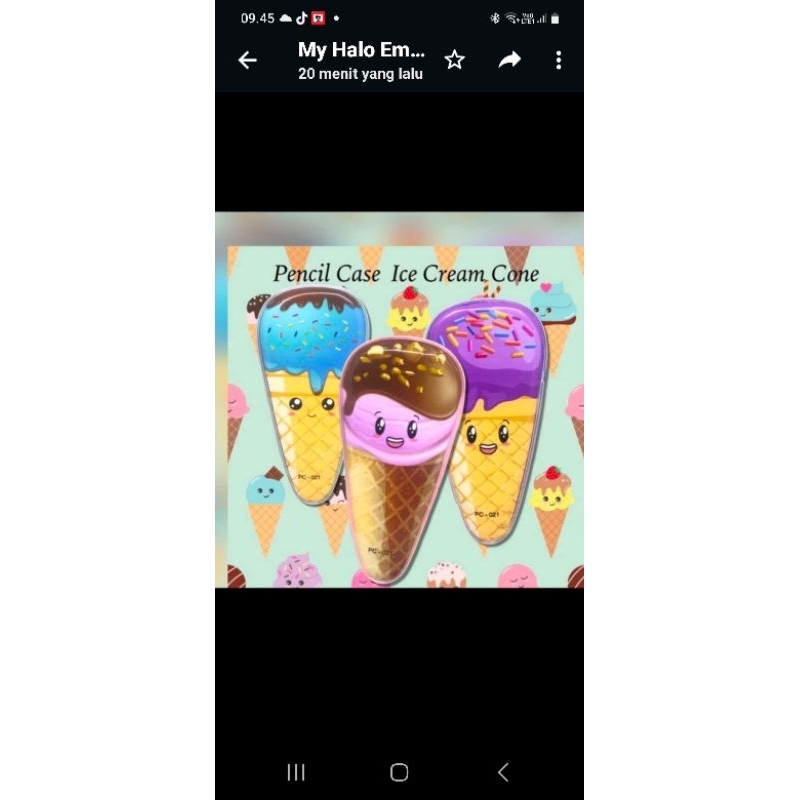 

KOTAK PENCIL MIKA ICE CREAM WARNA CERAH