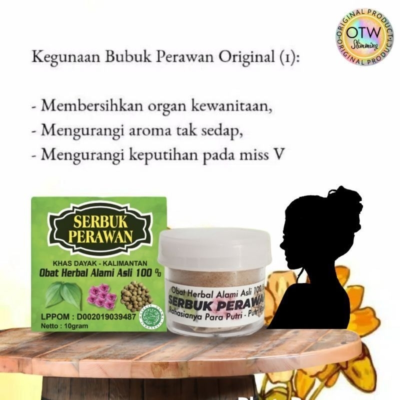 Zainosikon (Bpom) Serbuk Perawan Original 100%