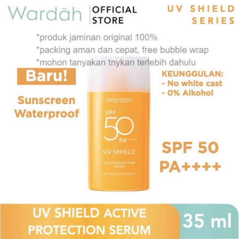 wardah sunscreen spf 50 serum