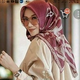 buttonscarves chain ruby preloved